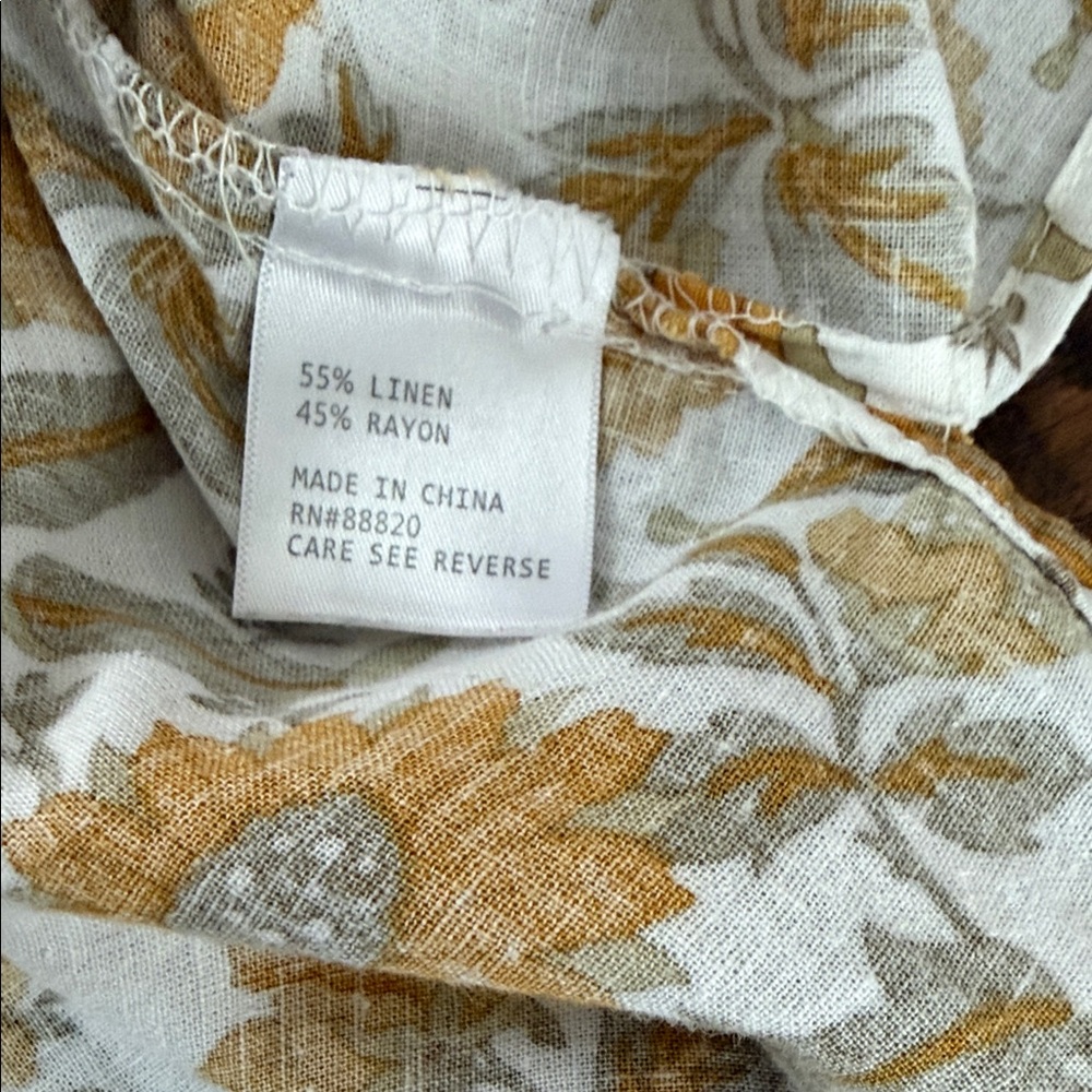Anthropologie| cupcakes & cashmere Sunflower Blouse - Picture 6 of 7